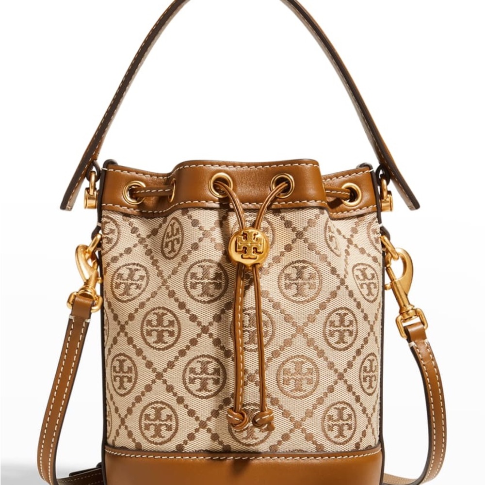 Tory Burch Logo Bucket Purse